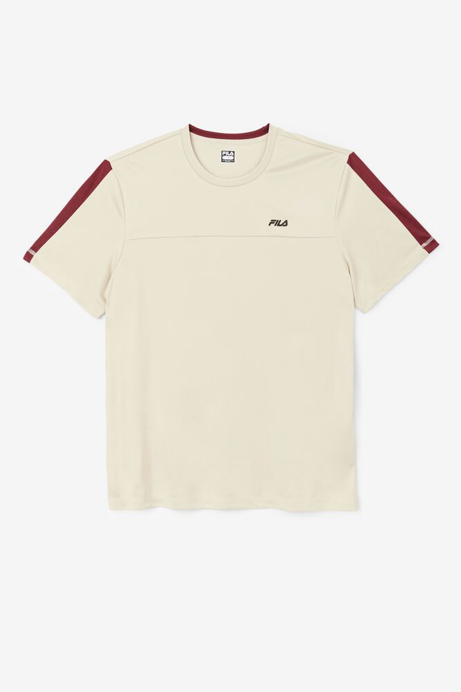 Fila T Skjorte Herre Beige Delfino Crew 524130-CLI